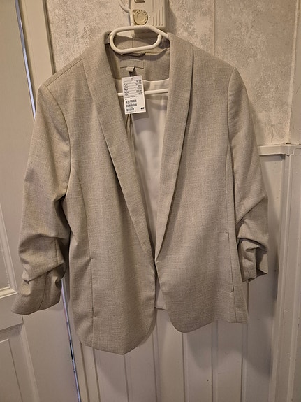 Beige bleiseri H&M