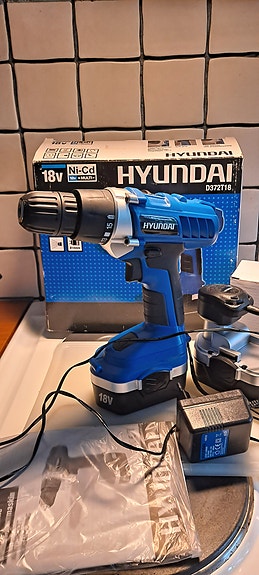 Hyundai akkuporakone 18V
