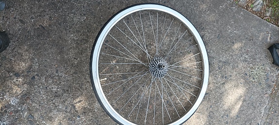 Vanha retro vintage 28" takavanne 5 vaihteinen Tunturi Helkama