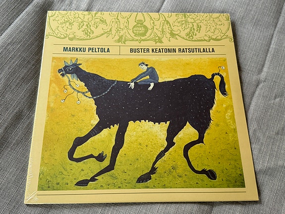 Markku Peltola – Buster Keatonin Ratsutilalla LP (Mint / Avaamaton)