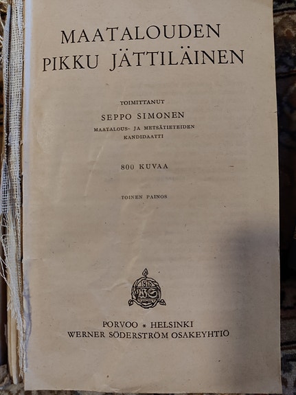 Maatalouden pikku jättiläinen 1944