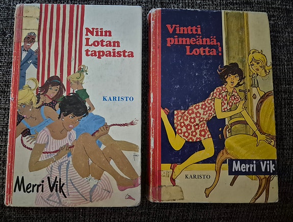 Merri Vik : Lotta kirjat 2 kpl