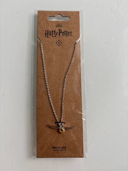 Harry Potter kultasieppi kaulakoru