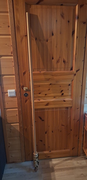 Puinen verhotanko 188 cm