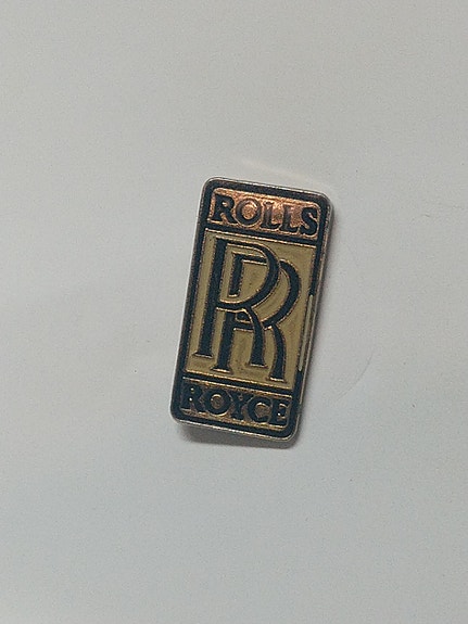 Rolls-Royce pinssi pin vintage