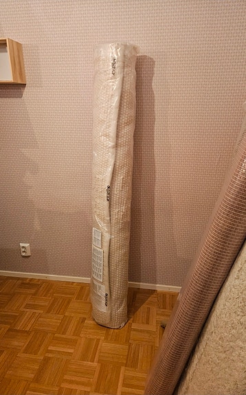 IKEA IBSKER villamatto luonnonvalkoinen 170x240cm, täysin uusi
