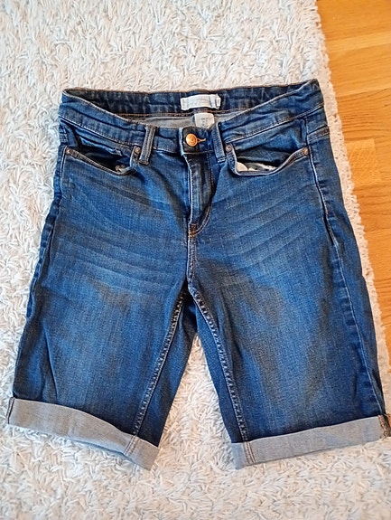 Farkku shortsit