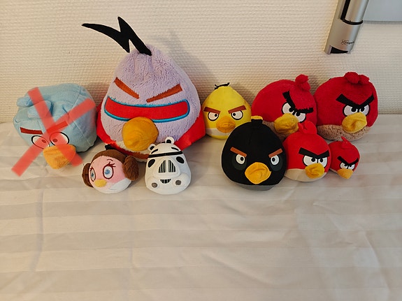 Angry Birds pehmot