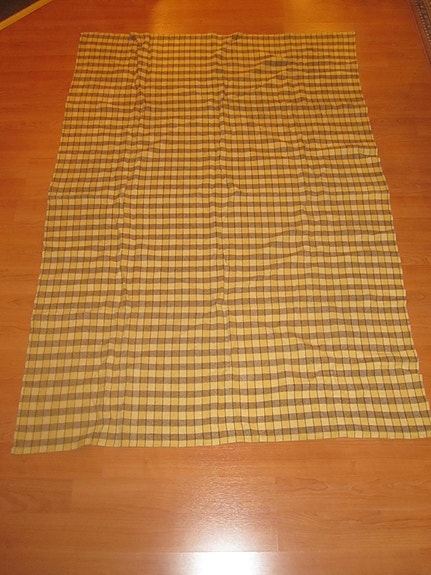 Retro Kelta ruudullinen päiväpeitto