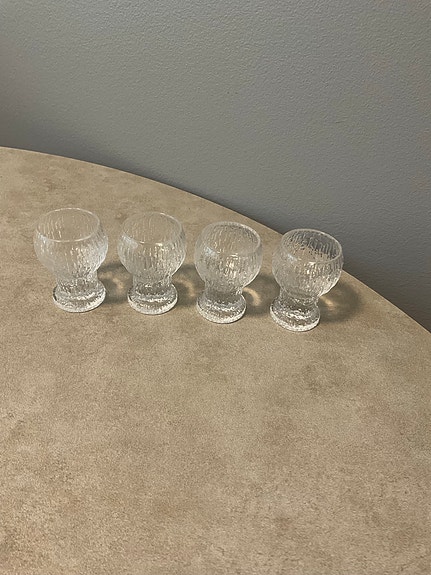 Iittala  snapsilasit 4 kpl