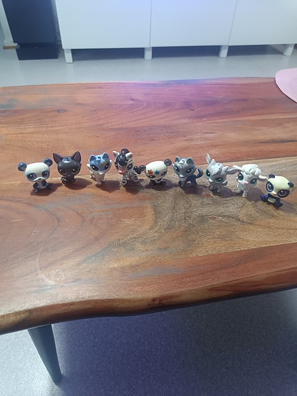 Littlest Pet Shop eläinfiguurit, pieni koko, useita hahmoja
