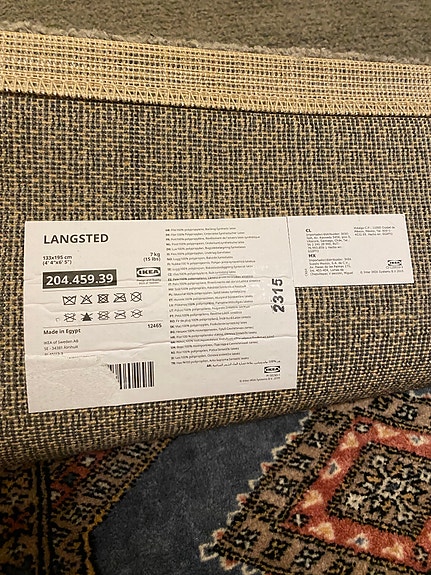 Ikea langsted matto | Myydään | Tori