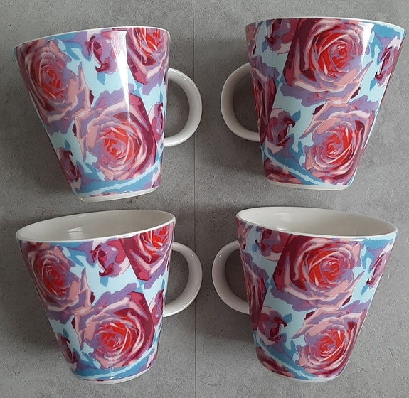 Arabia Koko Roses mukit