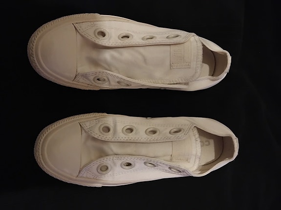 Converse  valkoiset kangastennarit koko 38,5 valkoinen