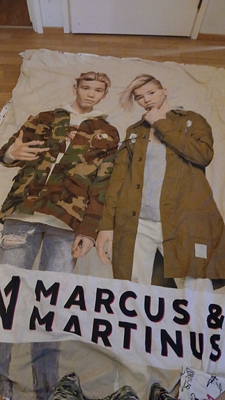 Marcus ja Martinus pussilakana normi aikuisen koko