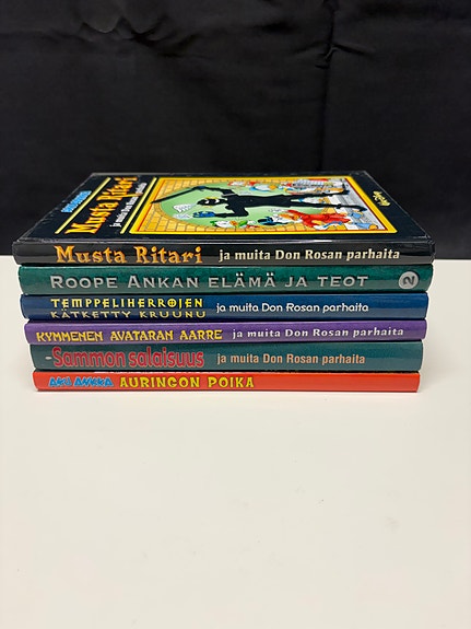 Don Rosa Aku Ankka kovakantiset – 5 kirjan paketti