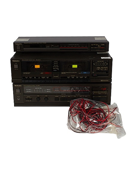 TECHNICS SU-2990 -vahvistin, viritin, tuplakasettisoitin