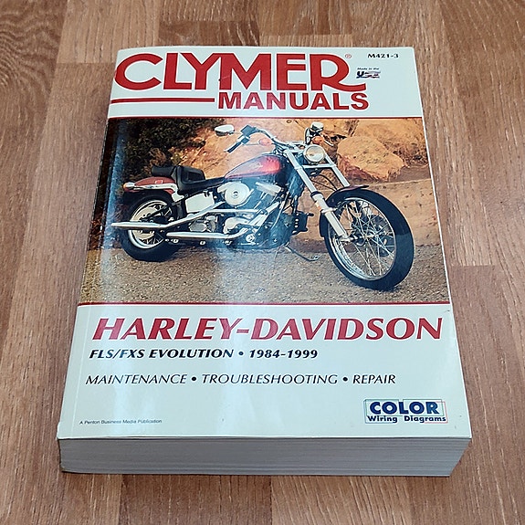 Clymer Manuals Harley Davidson FLS/FXS Evolution 1984-1999