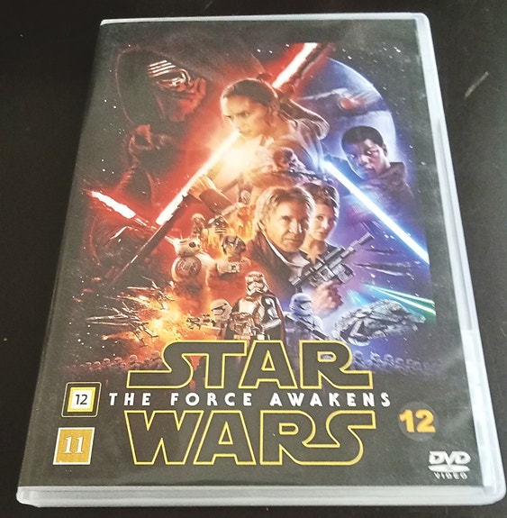 Star Wars The Force Awakens DVD-elokuva