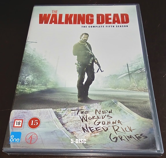 The Walking Dead kausi 5 DVD-boksi