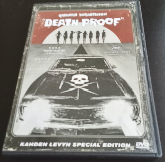 Death Proof DVD Quentin Tarantino erikoisversio