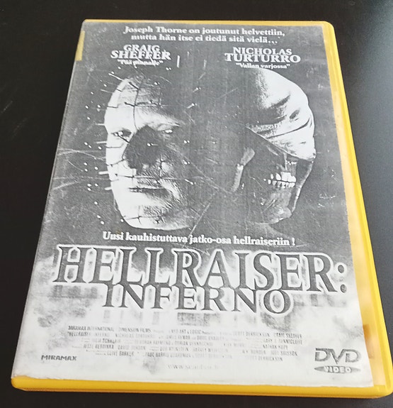 Hellraiser: Inferno DVD-elokuva