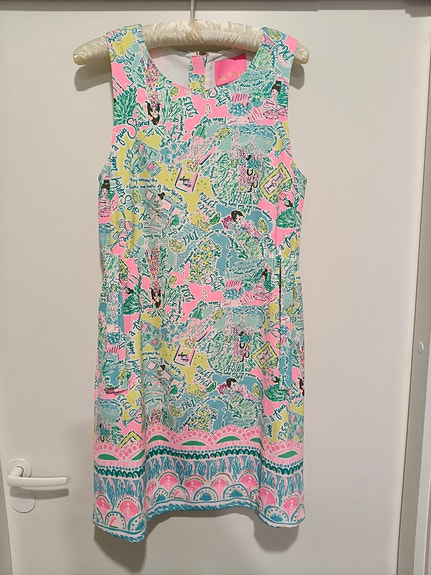 Lilly Pulitzer -mekko, koko 4 mutta vastaa kokoa S