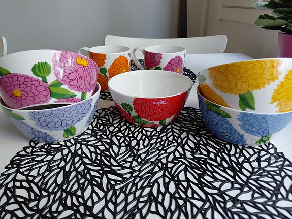 Marimekko Primavera kulhot ja mukit