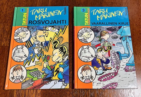 Tatun sankariteot 2x helppolukuinen lasten salapoliisidekkari / Taru Mäkinen
