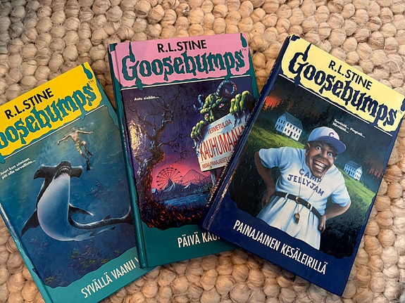 Goosebumps kirjat
