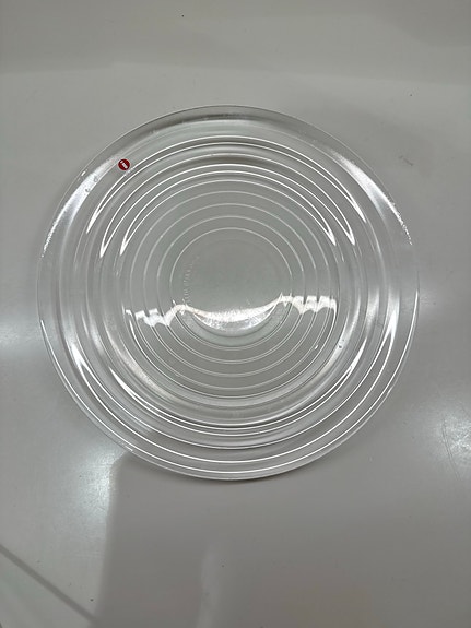 Iittala lasilautanen kirkas