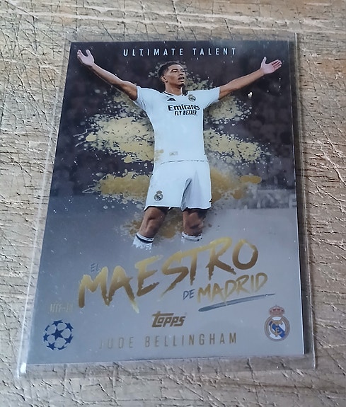 Topps match attax Jude Bellingham El maestro de Madrid