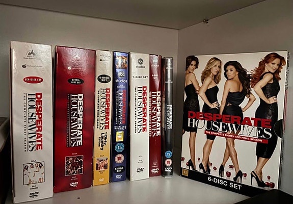 Desperate Housewives DVD-boksit
