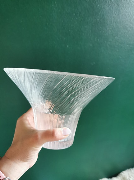 Iittala lasimaljakko kirkas
