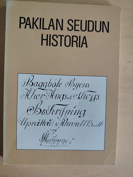 Pakilan seudun historia- kirja käsittelee Helsingin Pakilan alueen historiaa