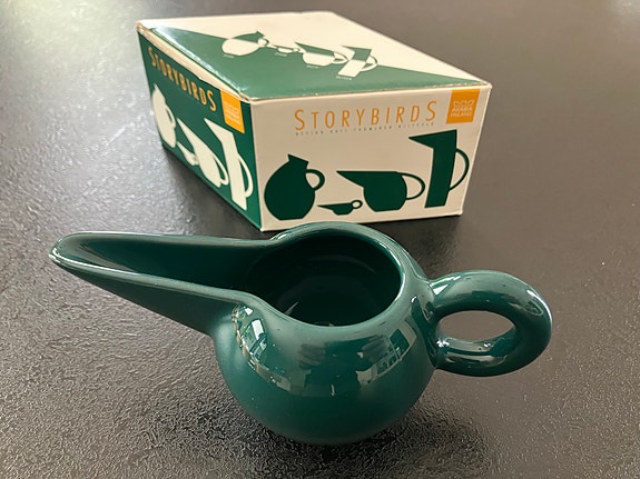 Arabia Storybirds Omar vihreä kermakko
