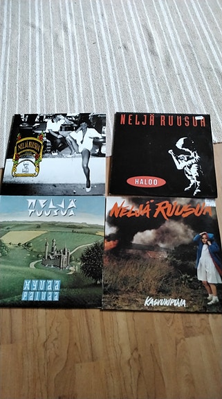 neljä ruusua lp 4kpl