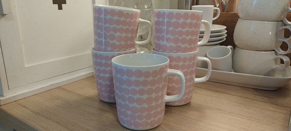 Marimekko Oiva Siirtolapuutarha mukit