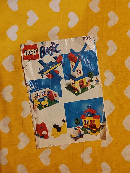 vintage Lego 535 ohje
