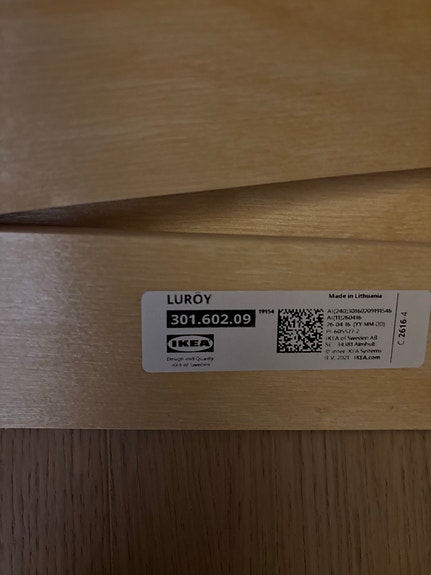 IKEA Luröy sälepohjat (2x)