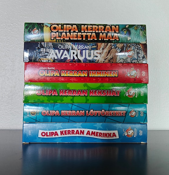 Olipa kerran -sarjan tuotantokausia, 6 kpl