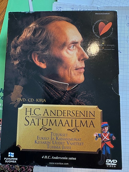H.C. Andersenin satumaailma DVD + CD + kirja
