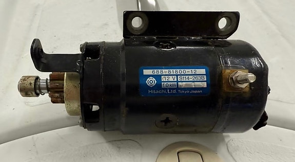 Yamaha 80/90hv startti