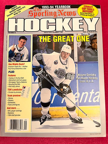 NHL The Sporting News Hockey 1993–94 yearbook