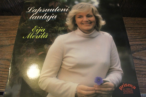 Eija Merilä vinyylialbumeita