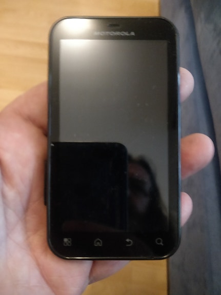 Motorola älypuhelin musta