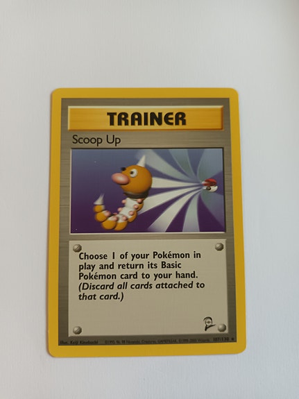Pokemon Trainer Scoop Up -pelikortti