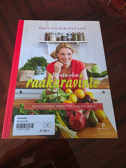 Hyvän olon raakaravinto -keittokirja