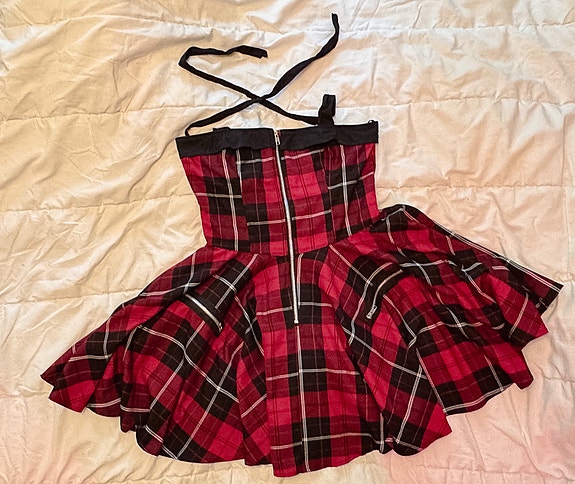 Hell Bunny halterneck mekko - M