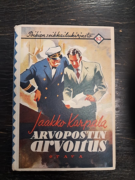Jaakko Karpela Arvopostin arvoitus kirja